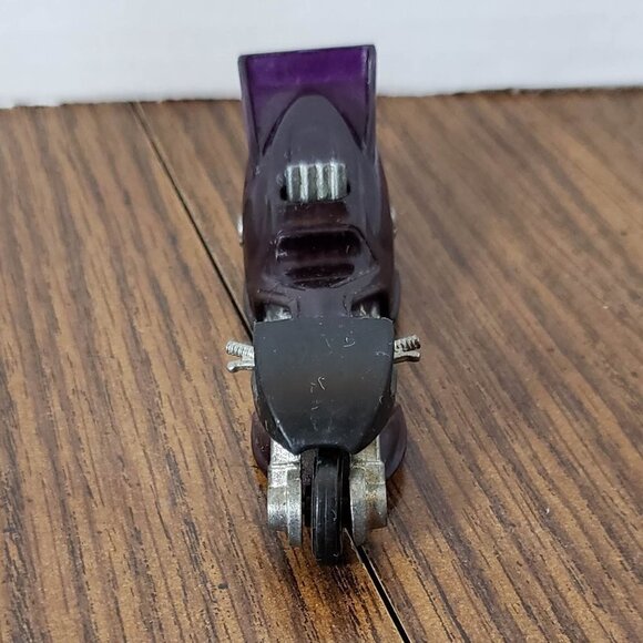 Hot Wheels Diecast 2001 First Edition Purple Fright Bike Loose - Picture 2 of 6